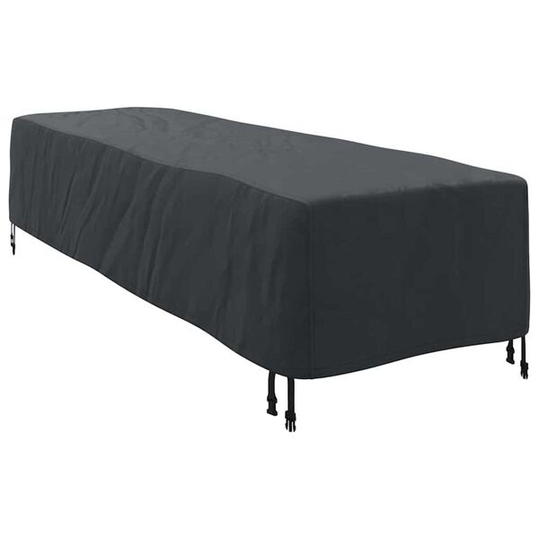 vidaXL Κάλυμμα επίπλων εξωτερικού χώρου 210 x 74 x 40 εκ