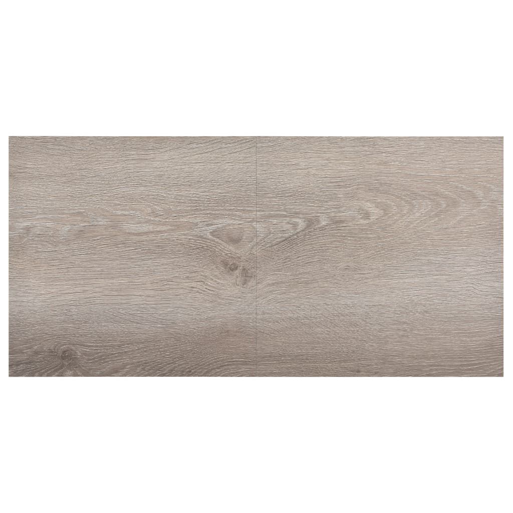 vidaXL Δάπεδο Αυτοκόλλητο Taupe 55 τεμ. 5,11 μ² από PVC