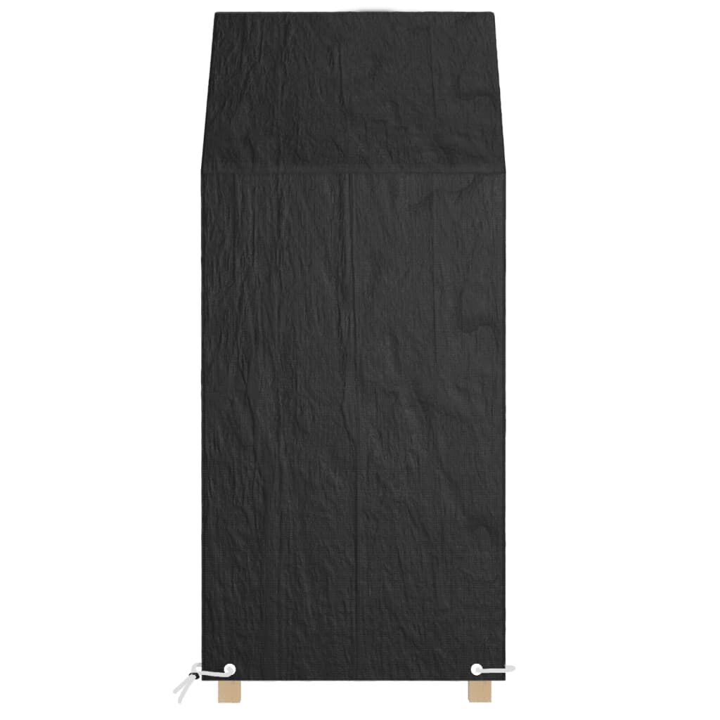 vidaXL Κάλυμμα Καρέκλας με 8 Κρίκους 65x65x110/150 εκ. Πολυαιθυλένιο