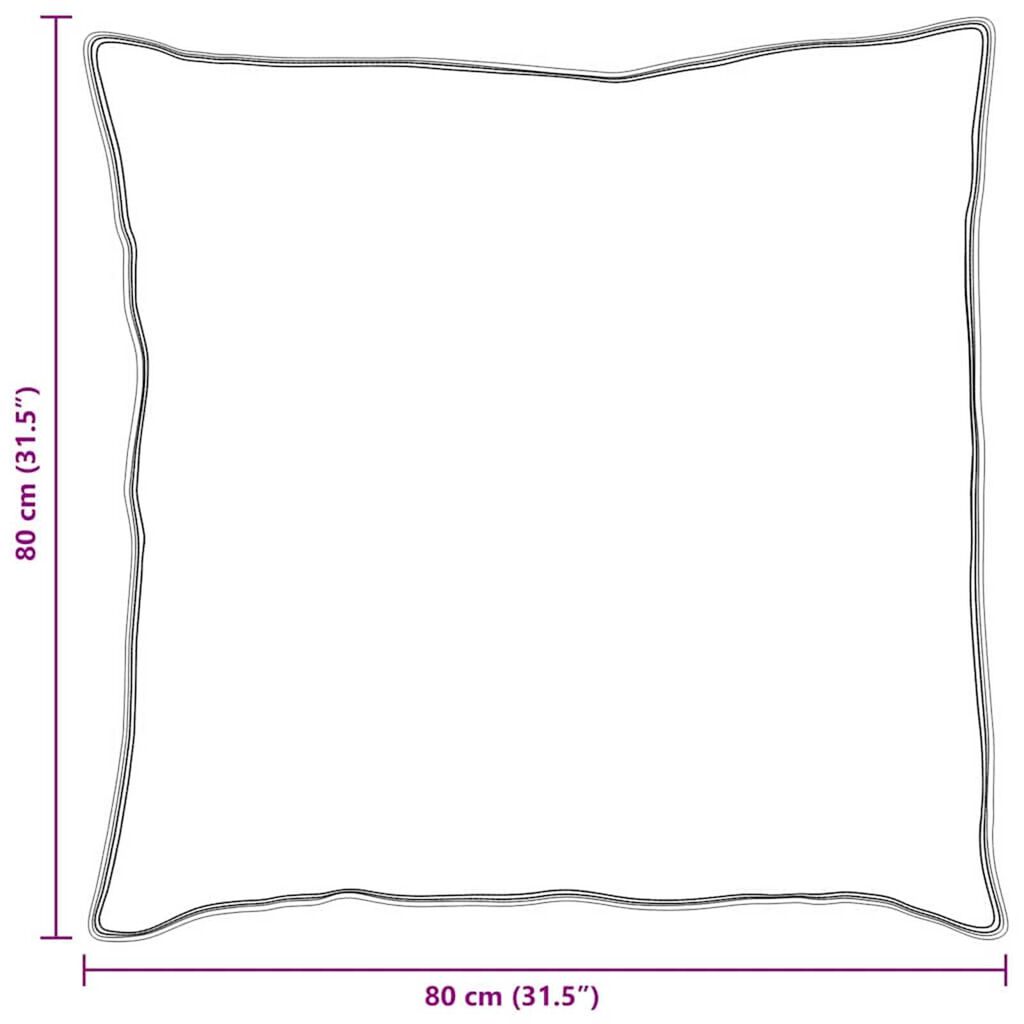 vidaXL Σετ Παπλωμάτων με μαξιλάρι 2 pcs Λευκό 135 x 220 εκ. Πούπουλο