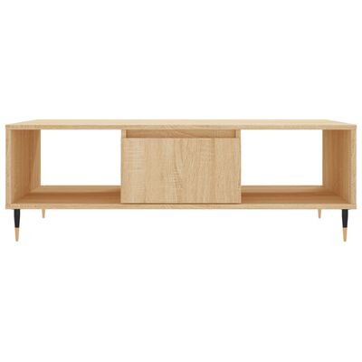 vidaXL Τραπεζάκι Σαλονιού Sonoma Δρυς 104x60x35 εκ. από Επεξεργ. Ξύλο