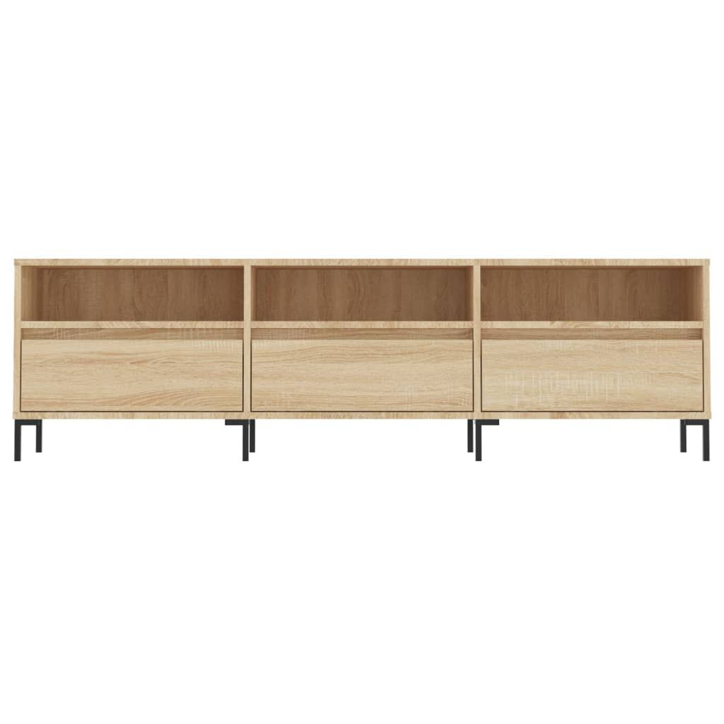 vidaXL Έπιπλο Τηλεόρασης Sonoma Δρυς 150x30x44,5 εκ. Επεξ. Ξύλο