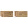 vidaXL &Kappa;&omicron;&mu;&omicron;&delta;ί&nu;&omicron; 2 &tau;&mu;&chi;. 35 x 35 x 20 &epsilon;&kappa; &Epsilon;&pi;&epsilon;&xi;&epsilon;&rho;&gamma;&alpha;&sigma;&mu;έ&nu;&omicron; &Xi;ύ&lambda;&omicron; Artisan Oak
