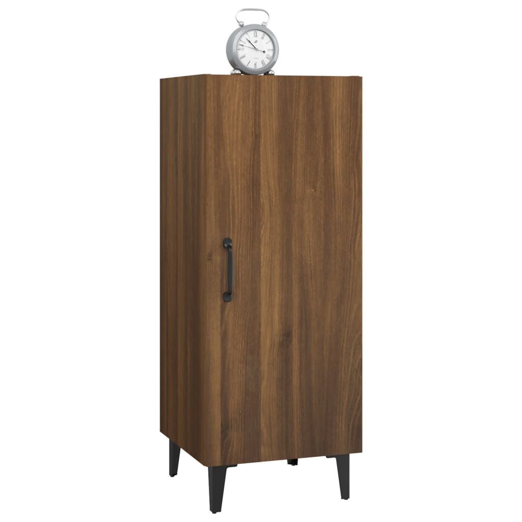 vidaXL Ντουλάπι Καφέ Δρυς 34,5 x 34 x 90 εκ. Επεξεργασμένο Ξύλο