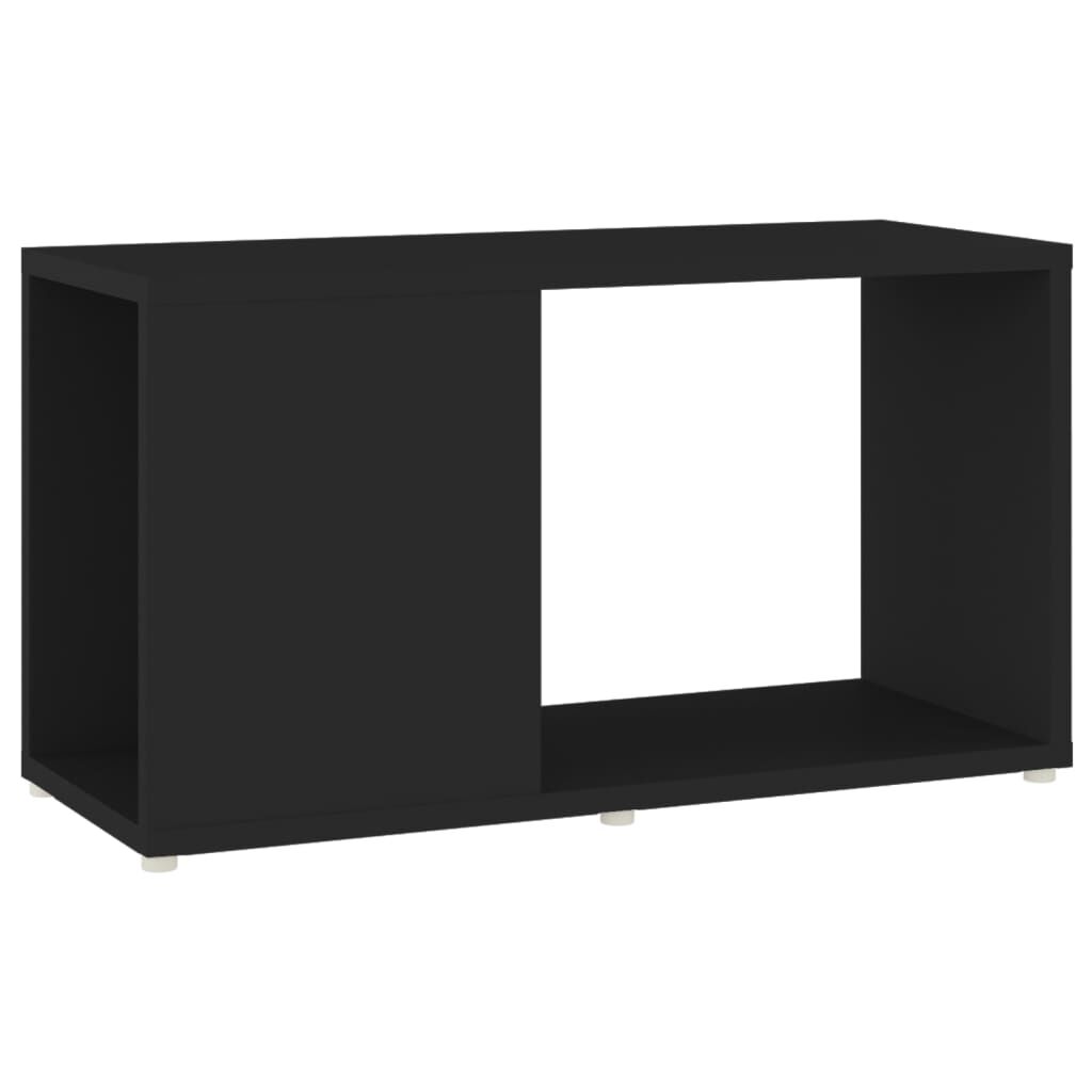 vidaXL Έπιπλο Τηλεόρασης Μαύρο 60 x 24 x 32 εκ. από Μοριοσανίδα