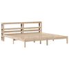 vidaXL Σκελετός Κρεβατιού Χωρίς Στρώμα 180x200 εκ Μασίφ Ξύλο Πεύκου
