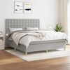 vidaXL &Kappa;&rho;&epsilon;&beta;ά&tau;&iota; Boxspring &mu;&epsilon; &Sigma;&tau;&rho;ώ&mu;&alpha; &Alpha;&nu;&omicron;&iota;&chi;&tau;ό &Gamma;&kappa;&rho;&iota; 180x200 &epsilon;&kappa;. &Upsilon;&phi;&alpha;&sigma;&mu;ά&tau;&iota;&nu;&omicron;