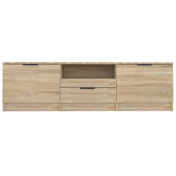 vidaXL Έπιπλο Τηλεόρασης Sonoma Δρυς 140x35x40 εκ. από Τεχνητό Ξύλο