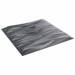 vidaXL &Pi;ά&nu;&epsilon;&lambda; &tau;&omicron;ί&chi;&omicron;&upsilon; 12 pcs &Gamma;&kappa;&rho;ί&zeta;&omicron; &Pi;έ&tau;&rho;&epsilon;&sigmaf; 50 x 50 cm &Phi;&epsilon;&lambda;&iota;&zeta;ό&lambda; XPS