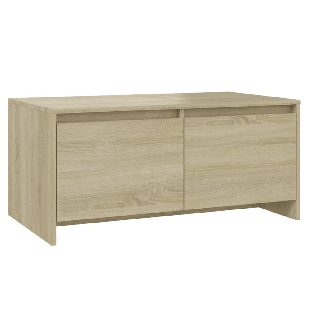 vidaXL Τραπεζάκι Σαλονιού Sonoma Δρυς 90x50x41,5 εκ. Επεξ. Ξύλο