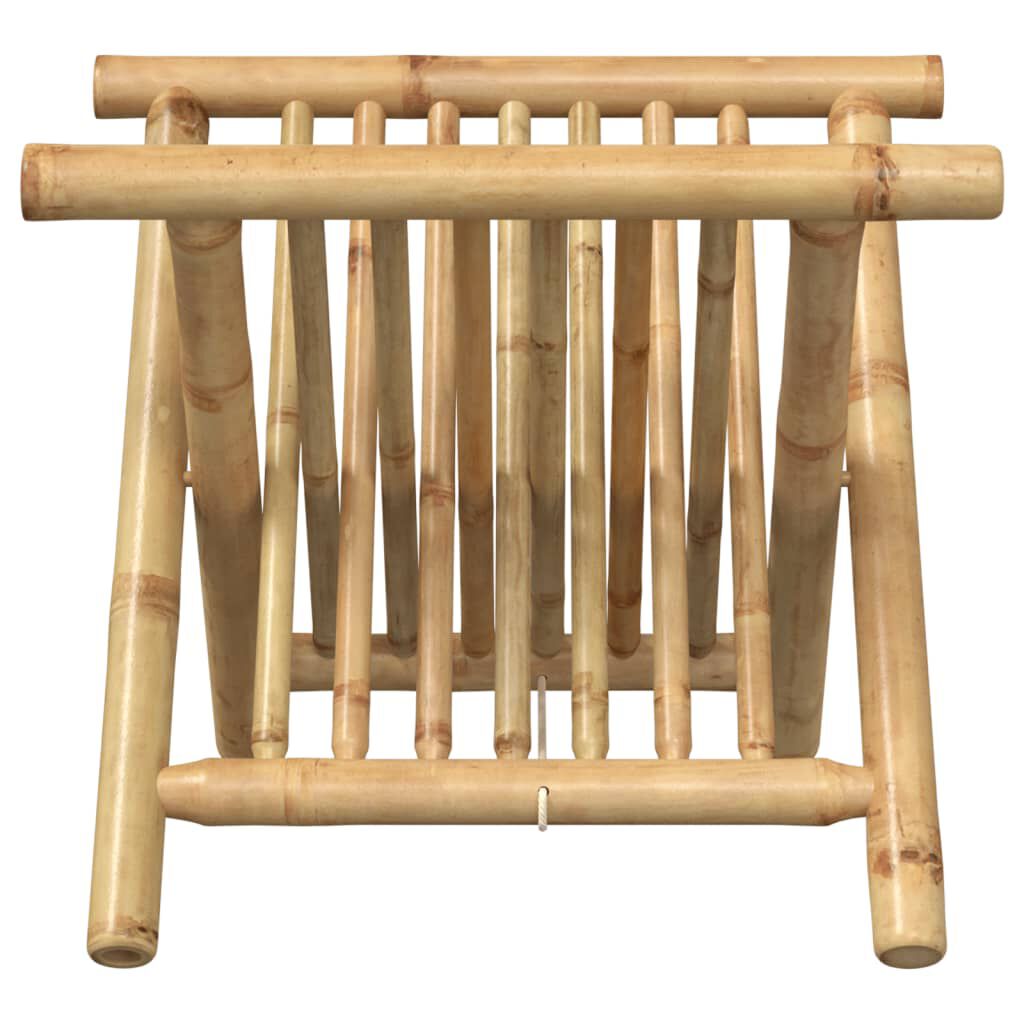 vidaXL Θήκη Περιοδικών 42 x 30,5 x 34,5 εκ. Μπαμπού