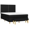 vidaXL &Kappa;&rho;&epsilon;&beta;ά&tau;&iota; Boxspring &mu;&epsilon; &Sigma;&tau;&rho;ώ&mu;&alpha; &Mu;&alpha;ύ&rho;&omicron; 140x200 &epsilon;&kappa;. &Upsilon;&phi;&alpha;&sigma;&mu;ά&tau;&iota;&nu;&omicron;