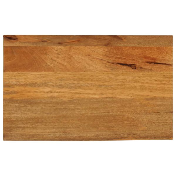vidaXL Επιφάνεια Τραπεζιού 50x30x3,8 εκ. Live Edge Μασίφ Ξύλο Μάνγκο