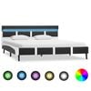 vidaXL &Pi;&lambda;&alpha;ί&sigma;&iota;&omicron; &Kappa;&rho;&epsilon;&beta;&alpha;&tau;&iota;&omicron;ύ &mu;&epsilon; LED &Gamma;&kappa;&rho;&iota; 160x200 &epsilon;&kappa;. &alpha;&pi;ό &Sigma;&upsilon;&nu;&theta;&epsilon;&tau;&iota;&kappa;ό &Delta;έ&rho;&mu;&alpha;