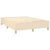 vidaXL &Kappa;&rho;&epsilon;&beta;ά&tau;&iota; Boxspring &mu;&epsilon; &Sigma;&tau;&rho;ώ&mu;&alpha; &Kappa;&rho;&epsilon;&mu; 140x190 &epsilon;&kappa;. &Upsilon;&phi;&alpha;&sigma;&mu;ά&tau;&iota;&nu;&omicron;