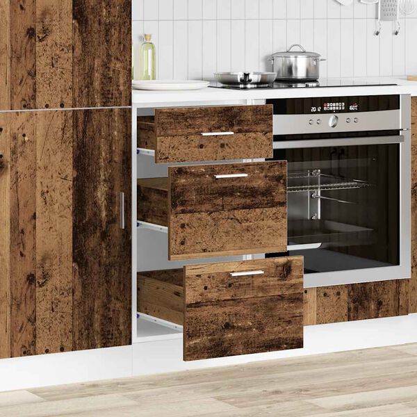 vidaXL Ντουλάπι "Lyon" από Παλιό Ξύλο 40x46x81,5 εκ. από Τεχνητό Ξύλο