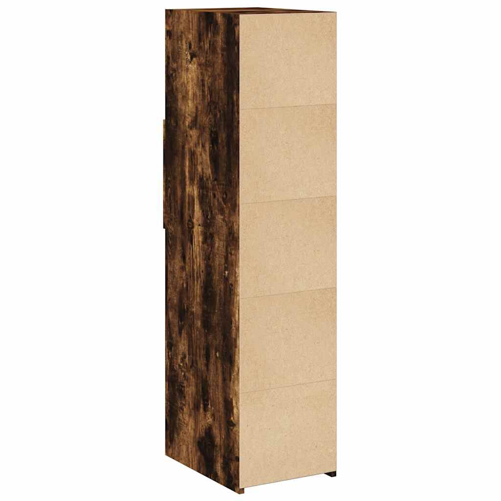 vidaXL Ντουλάπα Καπνιστή Δρυς 30x42,5x124 εκ. από Επεξεργασμένο Ξύλο
