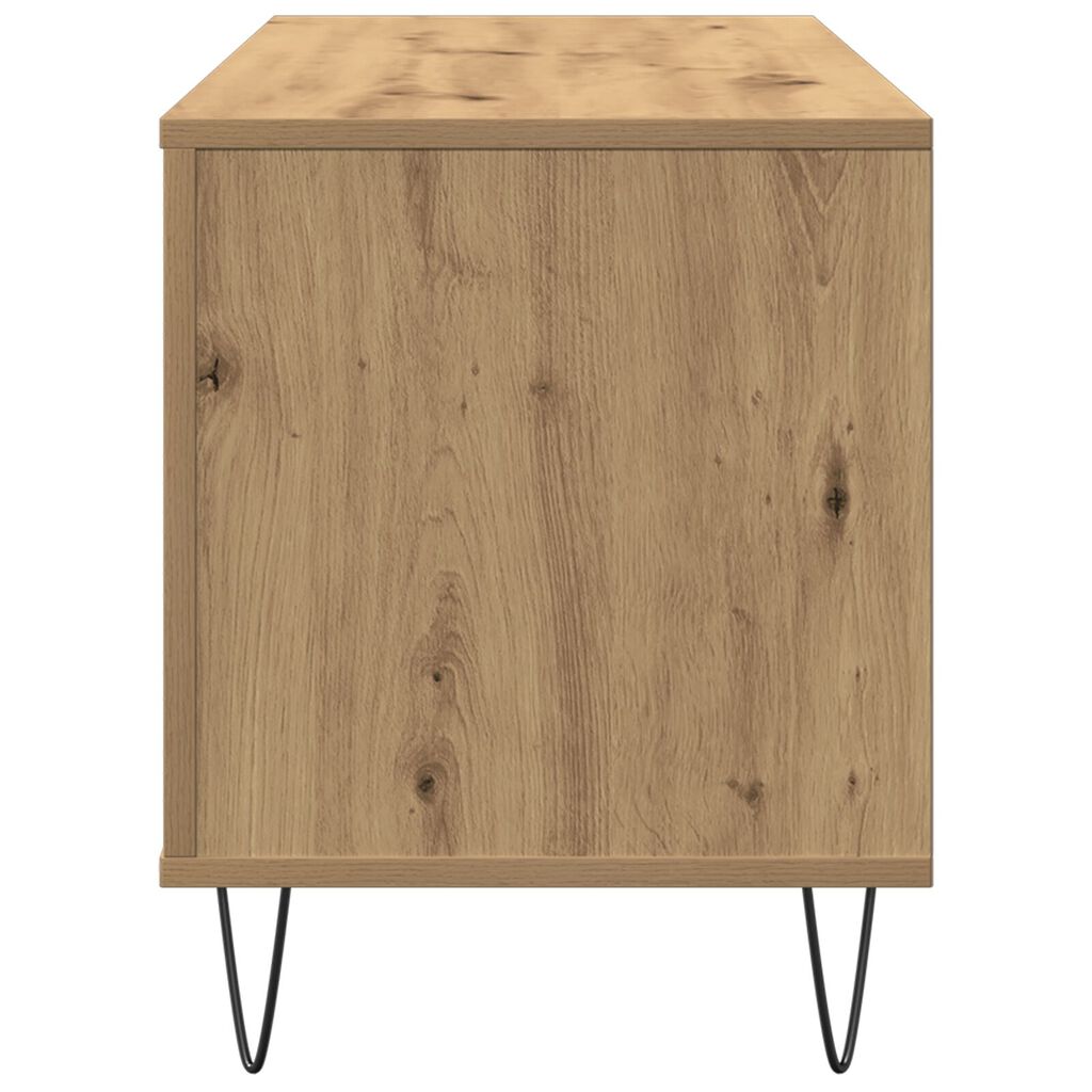 vidaXL Ντουλάπι Δισκογραφίας Παλιού Ξύλου 100x38x48 εκ Επεξεργασμένου Ξύλου