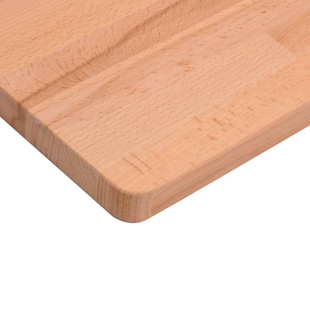 vidaXL Επιφάνεια Γραφείου 150 x 55 x 2,5 εκ. από Μασίφ Ξύλο Οξιάς