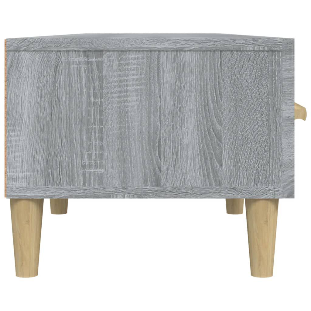 vidaXL Έπιπλο Τηλεόρασης Γκρι Sonoma 150x34,5x30εκ. Επεξεργασμένο Ξύλο
