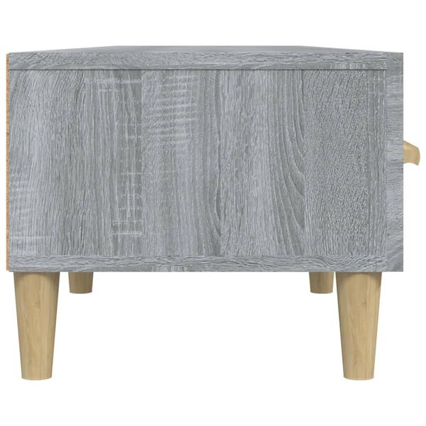 vidaXL Έπιπλο Τηλεόρασης Γκρι Sonoma 150x34,5x30εκ. Επεξεργασμένο Ξύλο