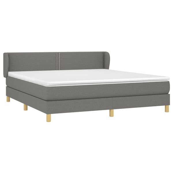 vidaXL &Kappa;&rho;&epsilon;&beta;ά&tau;&iota; Boxspring &mu;&epsilon; &Sigma;&tau;&rho;ώ&mu;&alpha; &Sigma;&kappa;&omicron;ύ&rho;&omicron; &Gamma;&kappa;&rho;&iota; 180x200 &epsilon;&kappa; &Upsilon;&phi;&alpha;&sigma;&mu;ά&tau;&iota;&nu;