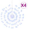 vidaXL &Phi;&omega;&tau;ά&kappa;&iota;&alpha; &Chi;&rho;&iota;&sigma;&tau;&omicron;&upsilon;&gamma;&epsilon;&nu;&nu;&iota;ά&tau;&iota;&kappa;&alpha; 4 &Tau;&epsilon;&mu;. 140 LED &Psi;&upsilon;&chi;&rho;ό &Lambda;&epsilon;&upsilon;&kappa;ό 17 &epsilon;&kappa;.