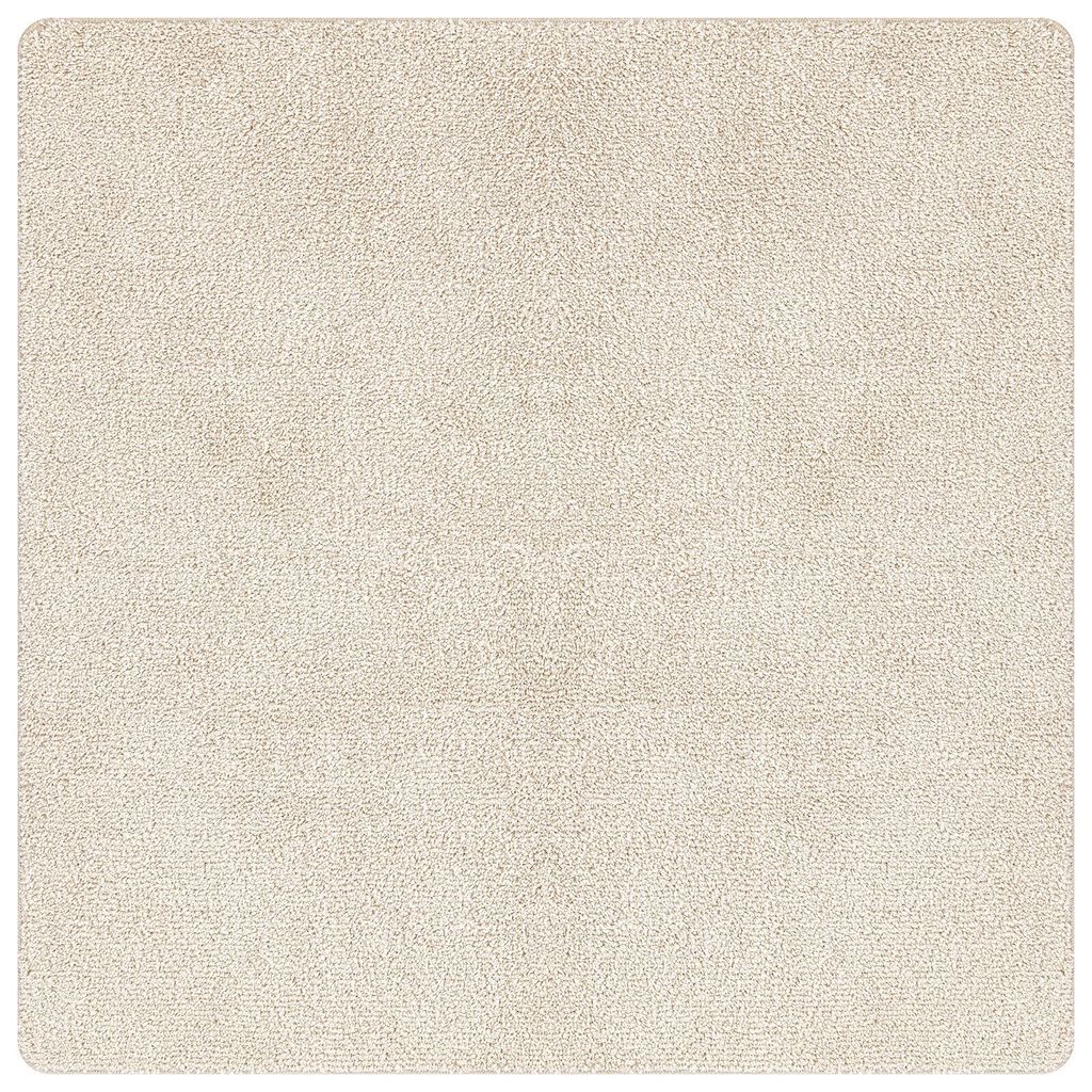 vidaXL Χαλί Μπέκ υψηλής πυκνότητας Κρεμ 120x120 εκ. PP