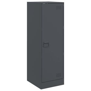 vidaXL Μπουφές Ανθρακί 34,5x39x107 εκ. από Ατσάλι