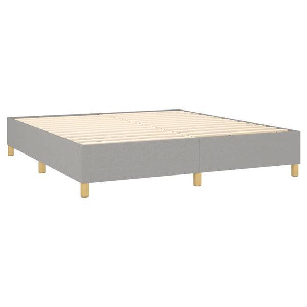 vidaXL &Kappa;&rho;&epsilon;&beta;ά&tau;&iota; Boxspring &mu;&epsilon; &Sigma;&tau;&rho;ώ&mu;&alpha; &Alpha;&nu;. &Pi;&rho;ά&sigma;&iota;&nu;&omicron; 160x200&epsilon;&kappa; &Upsilon;&phi;&alpha;&sigma;&mu;ά&tau;&iota;&nu;&omicron;