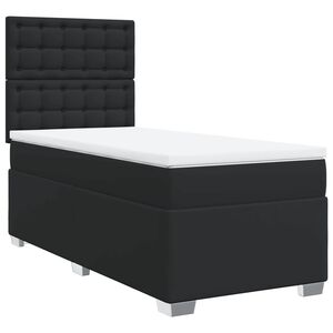 vidaXL &Kappa;&rho;&epsilon;&beta;ά&tau;&iota; Boxspring &mu;&epsilon; &Sigma;&tau;&rho;ώ&mu;&alpha; &Mu;&alpha;ύ&rho;&omicron; 80 x 200 &epsilon;&kappa;. &Sigma;&upsilon;&nu;&theta;&epsilon;&tau;&iota;&kappa;ό &Delta;έ&rho;&mu;&alpha;