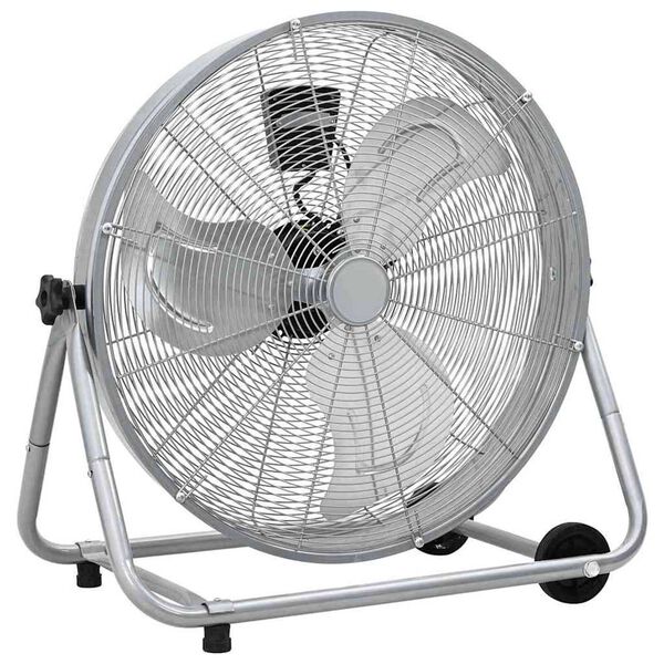 vidaXL Ανεμιστήρας τύπου τυμπάνου με τροχούς 73 x 42 x 70 εκ Αλουμίνιο