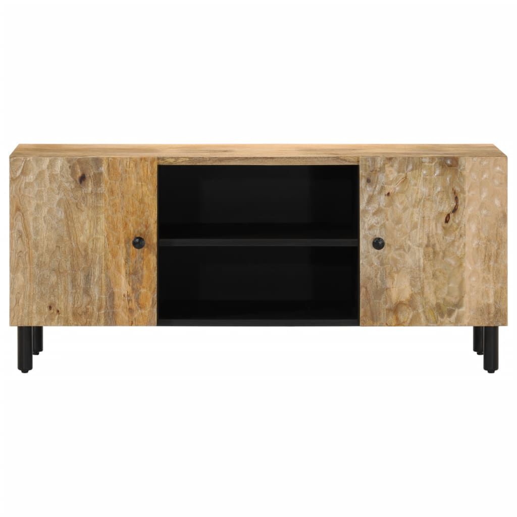 vidaXL Έπιπλο Τηλεόρασης 105 x 33 x 46 εκ. από Μασίφ Ξύλο Μάνγκο