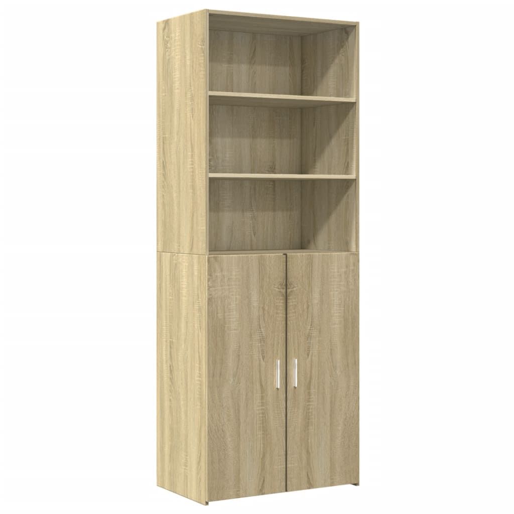 vidaXL Ντουλάπι Sonoma Δρυς 70x42,5x185 εκ. από Επεξεργασμένο Ξύλο