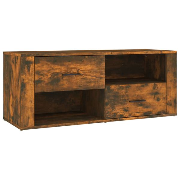 vidaXL Έπιπλο Τηλεόρασης Καπνιστή Δρυς 100x35x40 εκ. Επεξ. Ξύλο