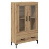 vidaXL Highboard Artisan Oak 69,5 x 31 x 115 &epsilon;&kappa;. &Epsilon;&pi;&epsilon;&xi;&epsilon;&rho;&gamma;&alpha;&sigma;&mu;έ&nu;&omicron; &Xi;ύ&lambda;&omicron;