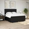 vidaXL &Kappa;&rho;&epsilon;&beta;ά&tau;&iota; Boxspring &mu;&epsilon; &Sigma;&tau;&rho;ώ&mu;&alpha; &Mu;&alpha;ύ&rho;&omicron; 180x200 &epsilon;&kappa;. &Upsilon;&phi;&alpha;&sigma;&mu;ά&tau;&iota;&nu;&omicron;