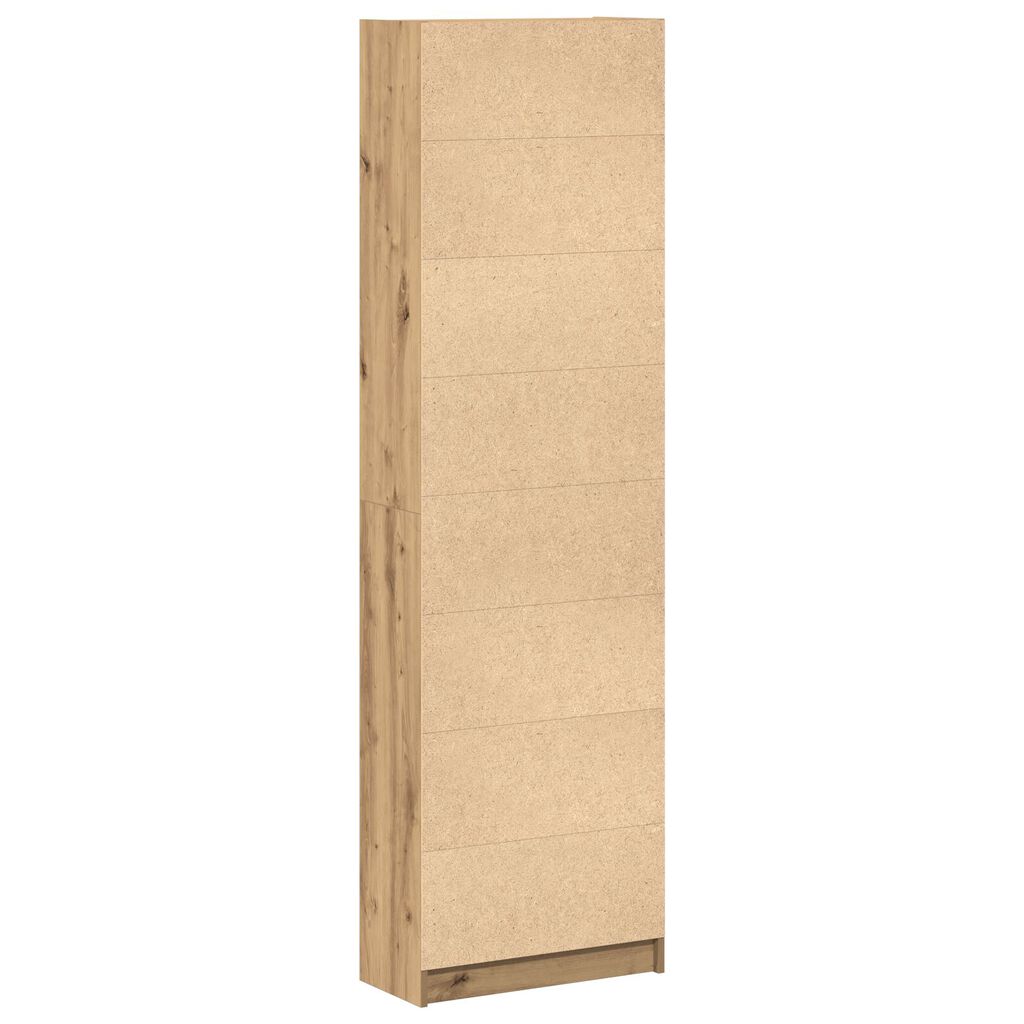 vidaXL Ντουλάπα από καρυδιά 55x25x189 εκ. Επεξεργασμένο ξύλο