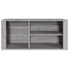 vidaXL Παπουτσοθήκη Γκρι Sonoma 100x35x45 εκ. από Επεξεργασμένο Ξύλο