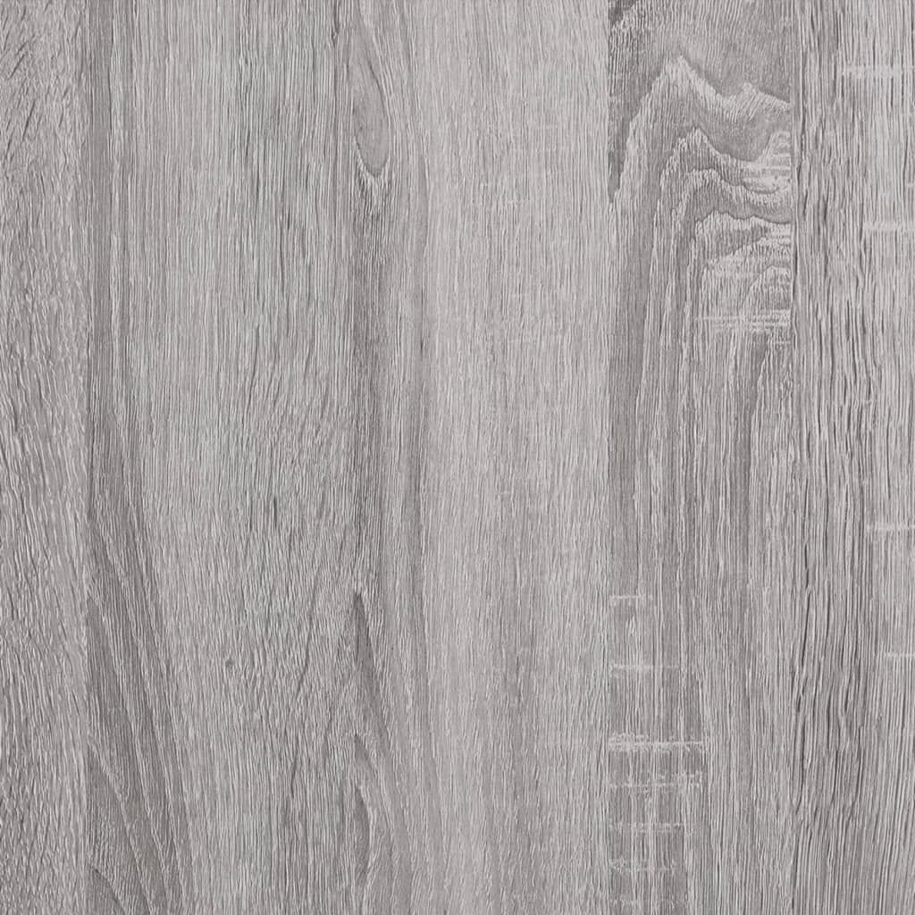 vidaXL Έπιπλο Τηλεόρασης Κρεμαστό Γκρι Sonoma 80x36x25 εκ. Επεξ. Ξύλο