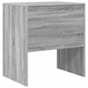 vidaXL Γραφείο Γκρι sonoma 70 x 50 x 76 εκ. Επεξεργασμένο ξύλο