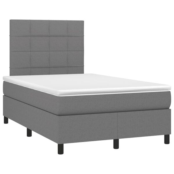 vidaXL &Kappa;&rho;&epsilon;&beta;ά&tau;&iota; Boxspring &mu;&epsilon; &Sigma;&tau;&rho;ώ&mu;&alpha; &Sigma;&kappa;&omicron;ύ&rho;&omicron; &Gamma;&kappa;&rho;&iota; 120x190 &epsilon;&kappa; &Upsilon;&phi;&alpha;&sigma;&mu;ά&tau;&iota;&nu;&omicron;
