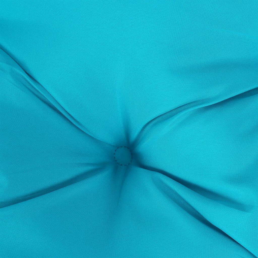 vidaXL Μαξιλάρια Καρέκλας 2 τεμ. Τιρκουάζ 50x50x7 εκ. Oxford Ύφασμα