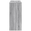 vidaXL Τραπέζι Κονσόλα Γκρι Sonoma 124x46x103,5 εκ. από Επεξεργ. Ξύλο