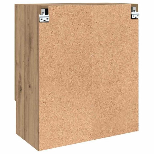 vidaXL Ντουλάπα Τοίχου artisan δρυς 60 x 31 x 70 εκ Επεξεργασμένο ξύλο