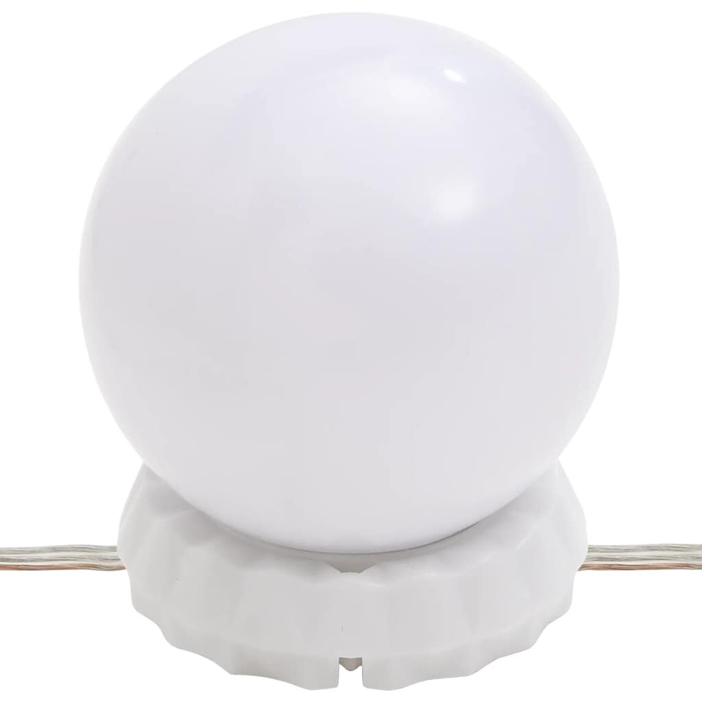 vidaXL Κομοδίνο με LED Παλιό ξύλο 74,5x40x141 cm