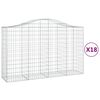 vidaXL &Sigma;&upsilon;&rho;&mu;&alpha;&tau;&omicron;&kappa;&iota;&beta;ώ&tau;&iota;&alpha; &Tau;&omicron;&xi;&omega;&tau;ά 18 &tau;&epsilon;&mu;. 200x50x120/140 &epsilon;&kappa;. &Gamma;&alpha;&lambda;&beta;&alpha;&nu;. &Alpha;&tau;&sigma;ά&lambda;&iota;