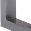 vidaXL Τραπέζι Κονσόλα 115x35x76 εκ. από Μασίφ Ξύλο Ακακίας και Σίδηρο