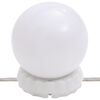 vidaXL Μπουντουάρ με LED Μαύρο 100x40x120 εκ.