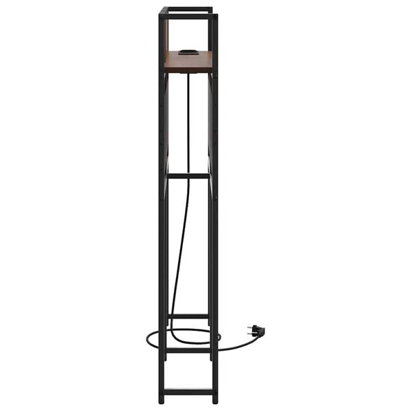 vidaXL Κεφαλάρι Αποθήκης Καφέ δρυς 75 cm Επεξεργασμένο ξύλο